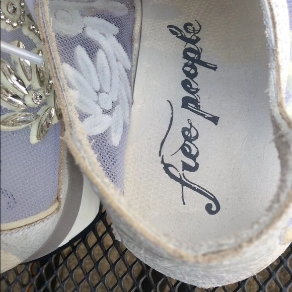 Free People Crystallized Wedding Sneakers - Picture 4 of 8